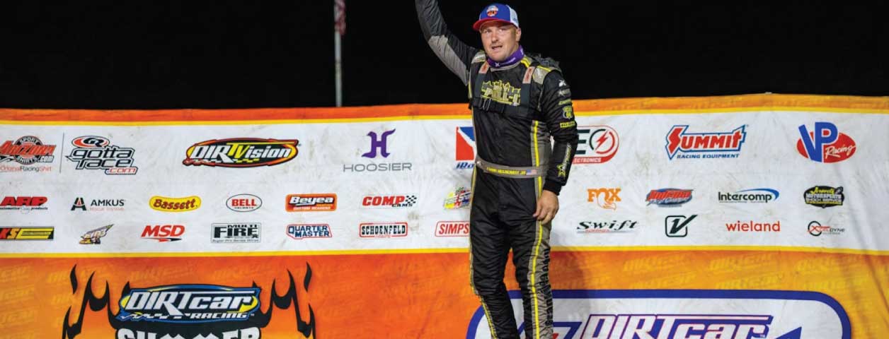 Frank Heckenast Finally Gets Oakshade Raceway Birthday Race Win