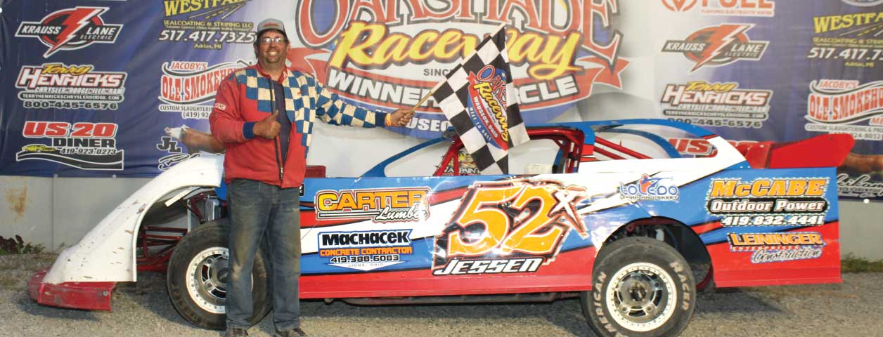Mike Jessen Wins $1,200 To Win Sportsman Mod Feature