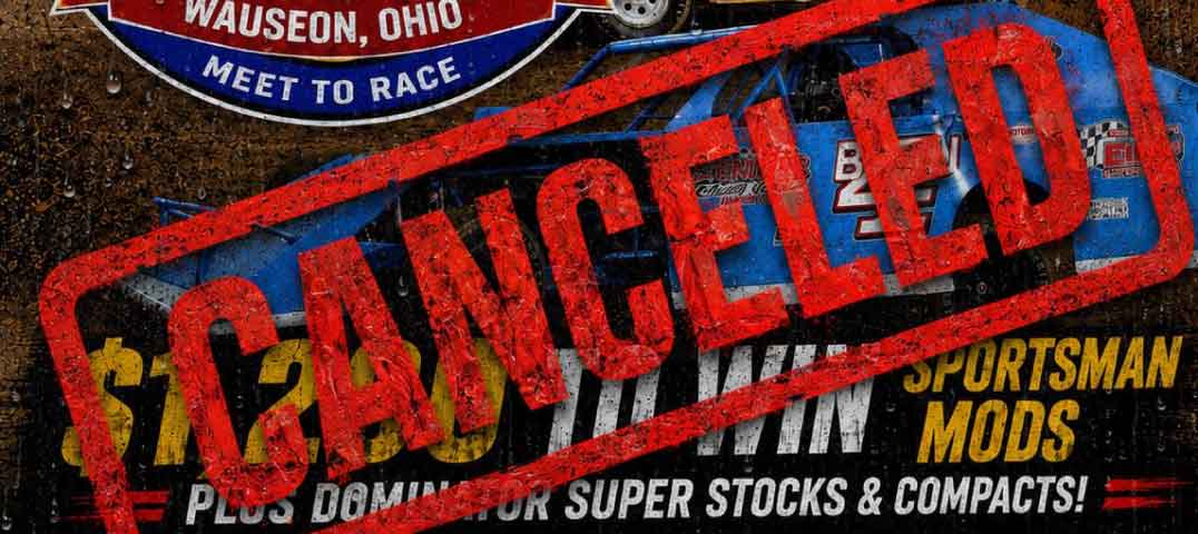 Races Cancelled For Tonight (5/23/2026)