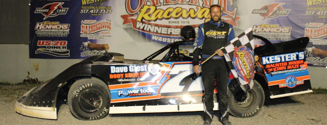 Steve Kester Earns Late Model Feature Win